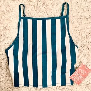 Kortni Jeane Squared Up Swim Top